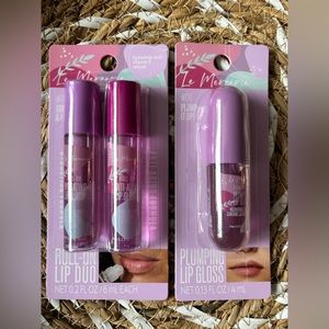 Plumping Lip Gloss and Roll-on Lip Duo Set